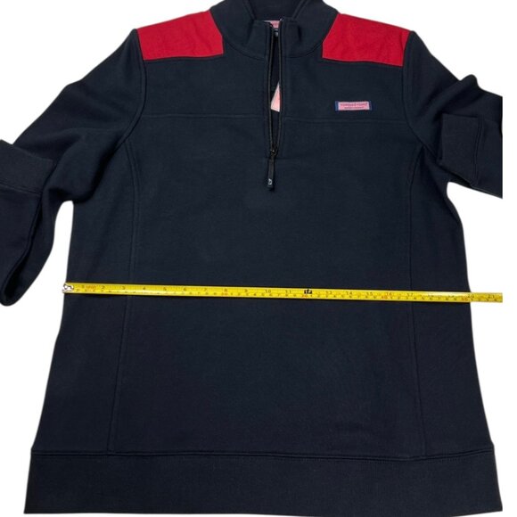 Vineyard Vines by Shep & Ian Women's Pullover 1/4 Zip Sweatshirt Size Large - Picture 12 of 16